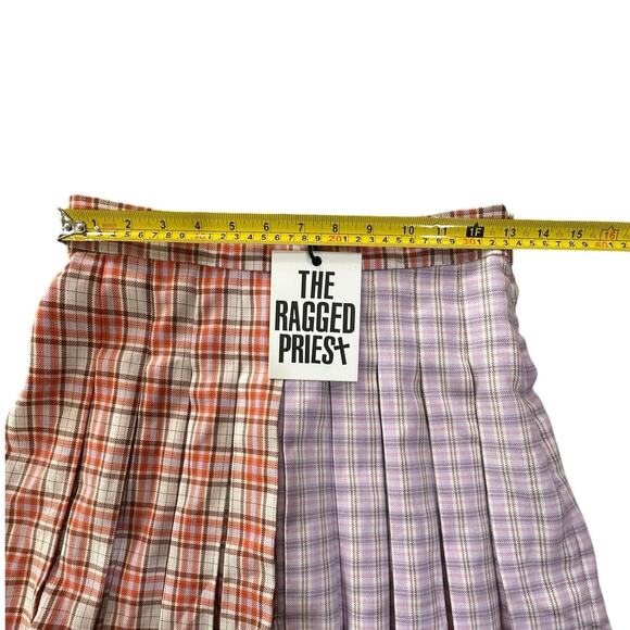 NWT The Ragged Priest Seeker Pleated Mini Skirt Y2K Academia School Girl Size XS - Picture 10 of 15